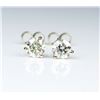 Image 2 : Dazzling Round Cut Diamond Earrings