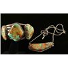 Image 1 : Navajo Old Pawn Necklace & Cuff
