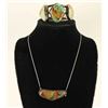 Image 4 : Navajo Old Pawn Necklace & Cuff