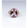 Image 1 : Sophisticated Morganite & Diamond Ring