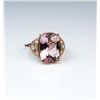 Image 2 : Sophisticated Morganite & Diamond Ring