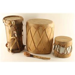 Lot of 3 Drums