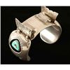 Image 1 : Navajo Turquoise & Silver Watch Cuff