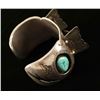 Image 2 : Navajo Turquoise & Silver Watch Cuff