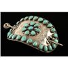 Image 1 : Vintage Sterling Silver & Turquoise Barrette