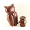 Image 2 : Lot of 2 Ironwood Owls