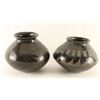 Image 1 : Lot of 2 Mata Ortiz Blackware Pots