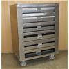 Image 1 : Custom Stainless Steel Rolling Showcase