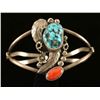 Image 1 : Turquoise & Coral Bracelet