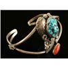 Image 2 : Turquoise & Coral Bracelet