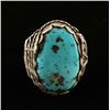 Image 2 : Sterling Silver & Turquoise Ring