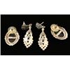 Image 2 : Lot of 2 Pairs of Earrings