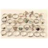 Image 2 : Large Lot of Sterling Rings