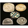 Image 1 : (5) Belt Buckles
