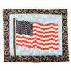 Image 1 : Quilted American Flag Decorator