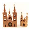 Image 1 : Lot of 2 Clay Churches