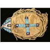 Image 1 : Small Beaded Leather Pouch