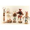 Image 1 : Lot of 5 Kachinas
