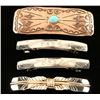 Image 1 : Lot of 4 Navajo Made Barrettes