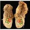 Image 1 : Pair of Yukon Territory Beaded Moccasins