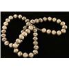 Image 2 : Vintage Sterling Silver Desert Pearls Necklace
