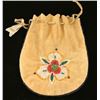 Image 2 : Plains Indian Leather Draw String Bag