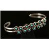 Image 2 : Petite Turquoise & Sterling Silver Bracelet