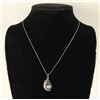 Image 2 : Sterling Silver & Turquoise Pendant