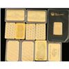 Image 2 : (11) Replica & Gold Clad Bars