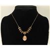 Image 1 : Gold Filled Necklace with Cameo