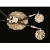 Image 2 : Navajo Turquoise Cluster Bolo Tie
