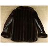 Image 2 : Ladies Leather Coat with Mink Fur