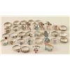 Image 1 : Large Lot of Sterling Rings