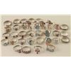 Image 2 : Large Lot of Sterling Rings