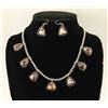 Image 1 : Wild Horse Magnesite Silver Necklace Set