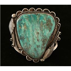 Navajo Turquoise & Silver Bracelet