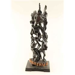 Ebony African Carving