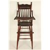 Image 2 : Antique Wooden High Chair