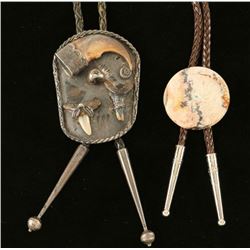 Lot of 2 Bolo Ties