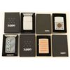 Image 1 : Lot of 4 Collectable Zippo Lighters