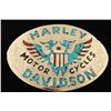 Image 1 : Turquoise Inlaid Harley Davidson Buckle