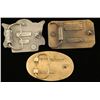 Image 2 : Lot of 3 Belt Buckles