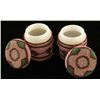 Image 2 : Ute/Paiute Indian Pair of Beaded Jars