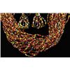 Image 2 : Thirty Strand Necklace & Earrings
