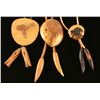 Lot of 3 Wood Carved Bolo Ties