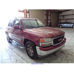 2001 - GMC YUKON