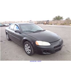 2001 - DODGE STRATUS