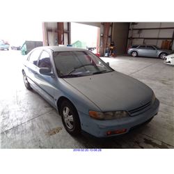 1994 - HONDA ACCORD // SALVAGE TITLE