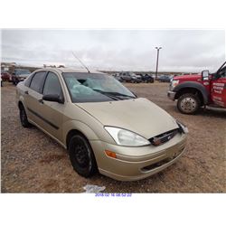 2000 - FORD FOCUS // DISMANTLE TITLE