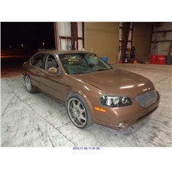 2001 - NISSAN MAXIMA